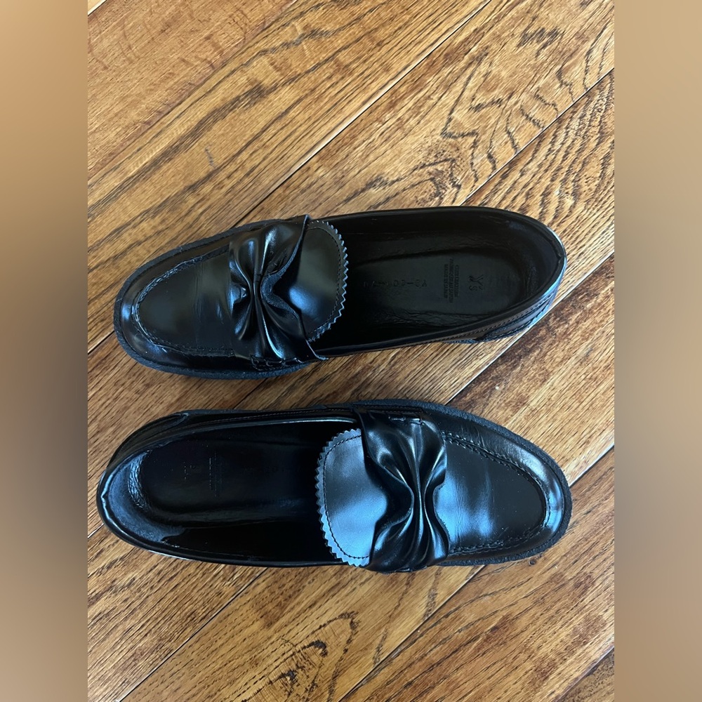 Yohji Yamamoto Loafers Soft Glass Thick Sole Black Size 7 (2 Japanese) - Picture 6 of 15